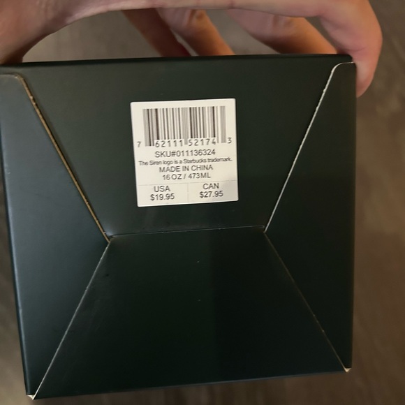 Starbucks Halloween 2022 Six Reusable Glow In The Dark Hot Cups - Picture 2 of 5